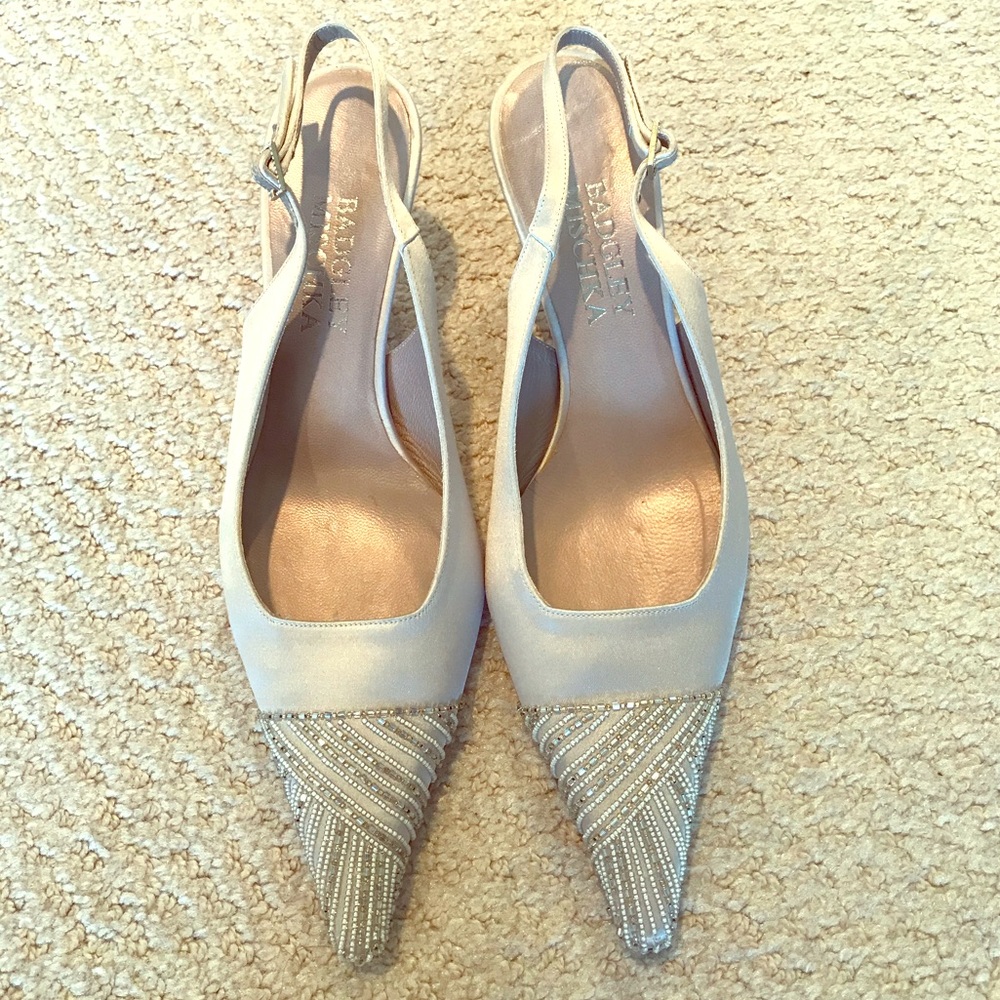 GORGEOUS Badgley Mischka evening heels!